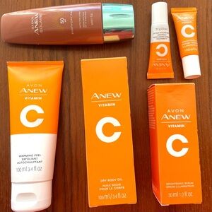 Avon Anew Vitamin C brightening skincare bundle, unopened